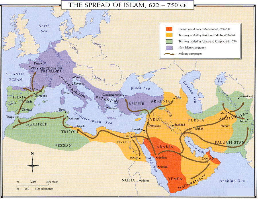 spread of islam through trade routes
